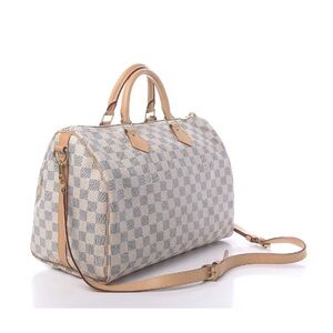 Louis Vuitton speedy B 35 in Damier Azur